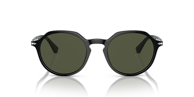 PO3255S Schwarz AcetatSunglass Frames von B24, Vorderansicht