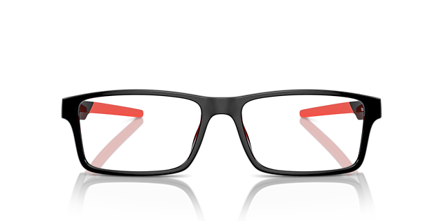 FZ8004U Schwarz KunststoffEyeglass Frames von B24, Vorderansicht