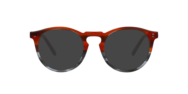 Sam Maroon Fades Havana AcetatEyeglass Frames von B24, mit getönten Gläsern