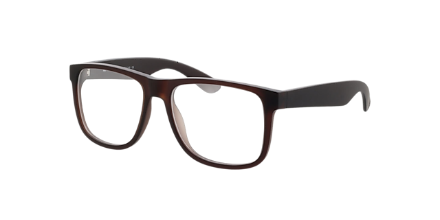 New Orleans Braun KunststoffEyeglass Frames von B24, Dreiviertelansicht
