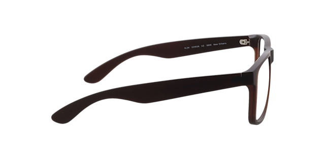 New Orleans Braun KunststoffEyeglass Frames von B24, Seitenansicht
