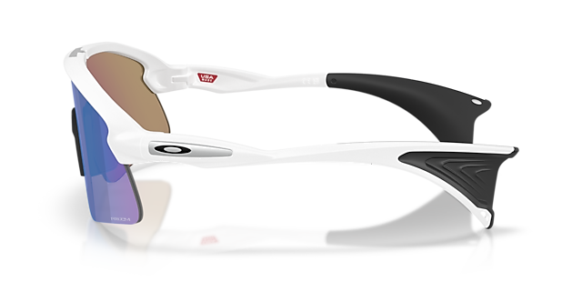 Stunt Devil S Matt Weiß KunststoffSunglass Frames von B24, Seitenansicht