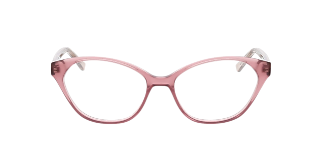 Nora Kristal lichtbruin AcetaatEyeglass Frames van B24, Vooraanzicht