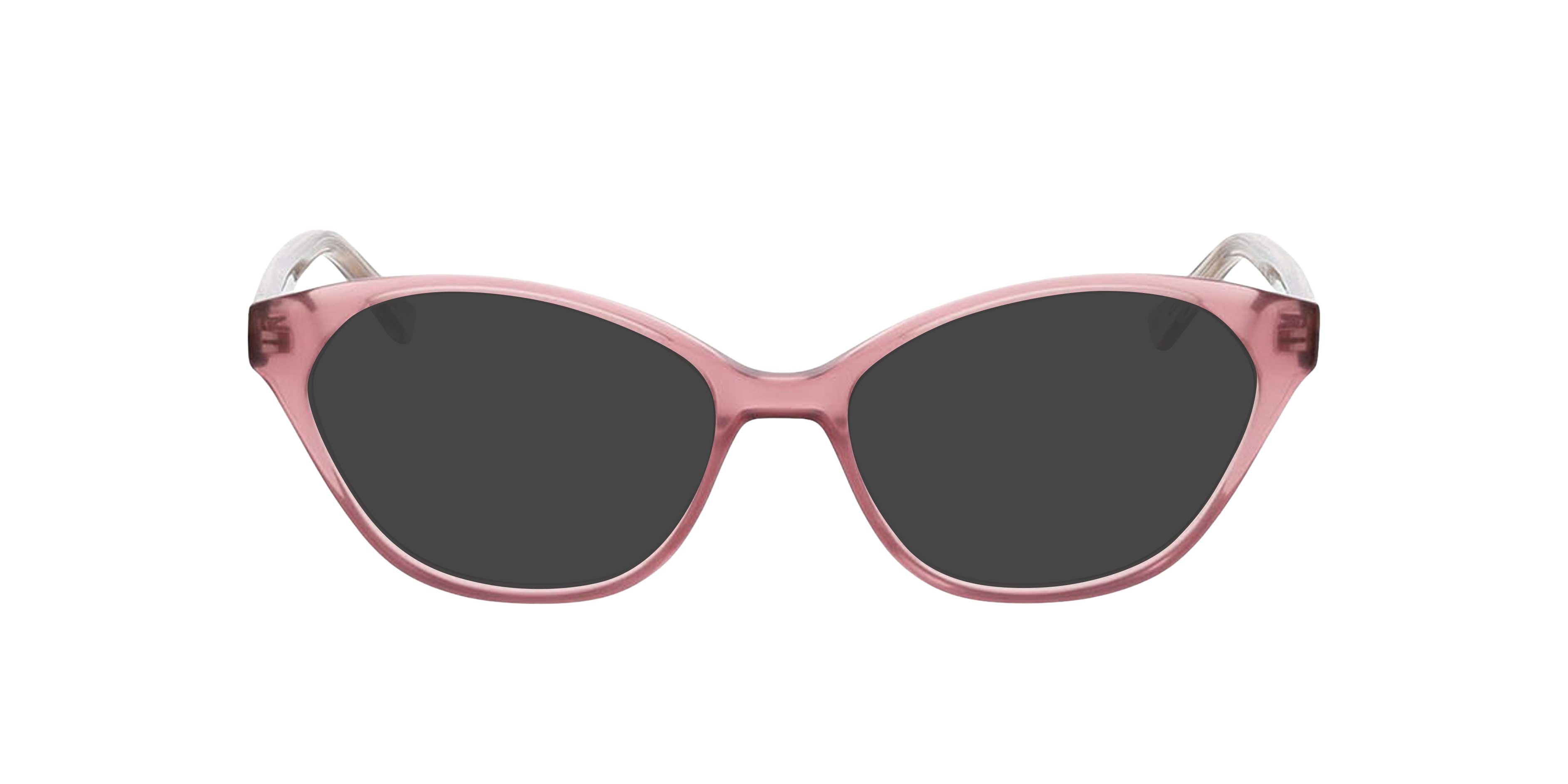 Nora Kristal lichtbruin AcetaatEyeglass Frames van B24, met getinte lenzen