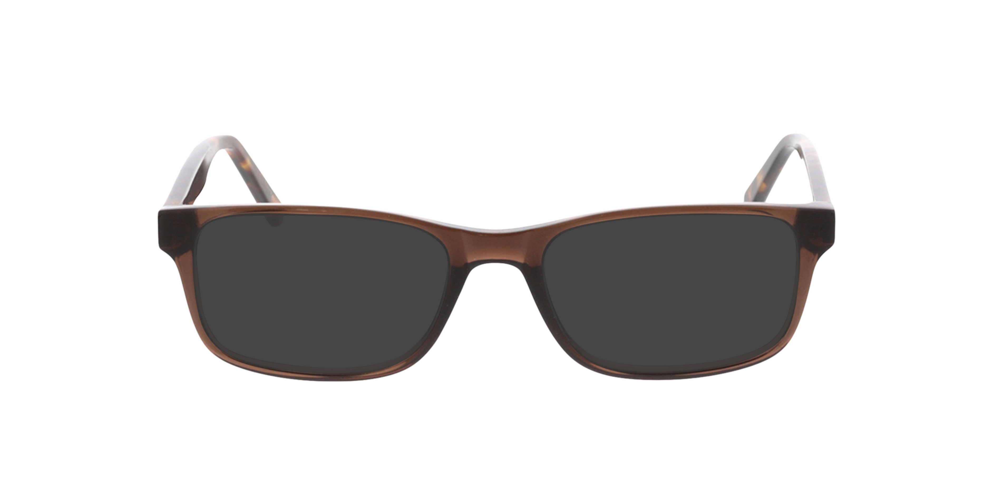 Korban Crystal Braun KunststoffEyeglass Frames von B24, mit getönten Gläsern