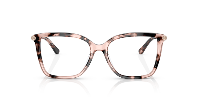 MK4101U Roze tortoise AcetaatEyeglass Frames van B24, Vooraanzicht