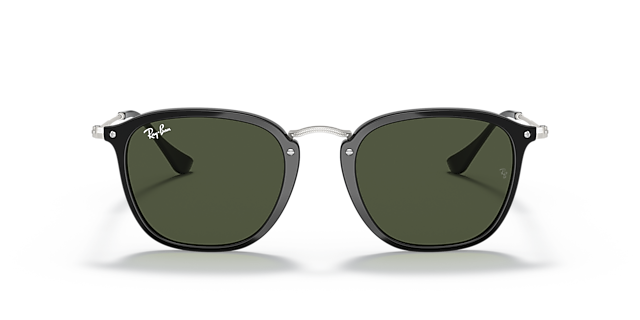 RB2448N Zwart KunststofSunglass Frames van B24, Vooraanzicht