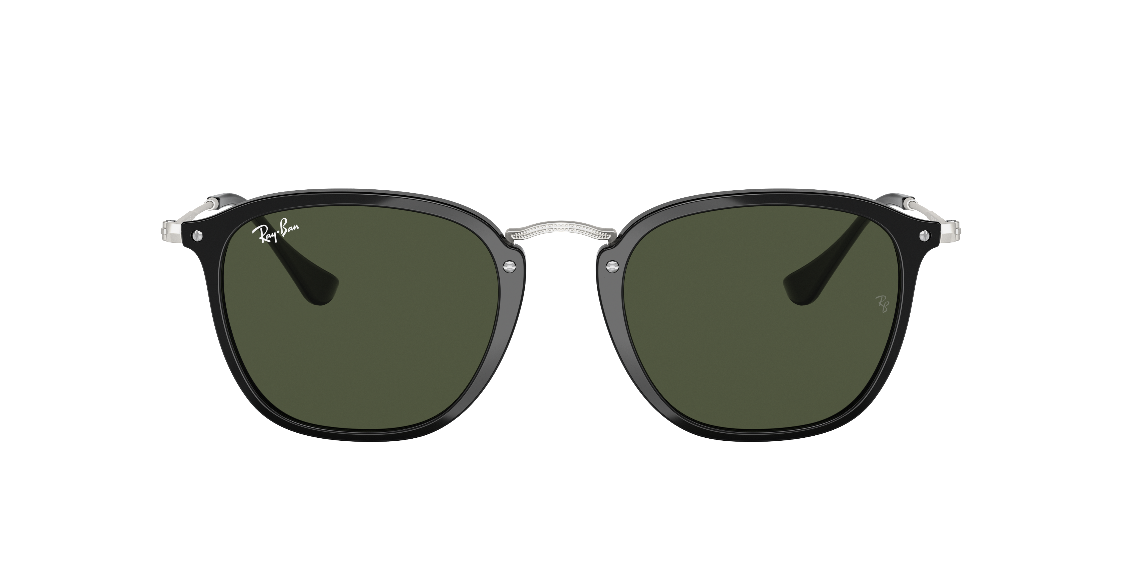 RB2448N Schwarz KunststoffSunglass Frames von B24, mit getönten Gläsern