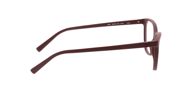 Salvia Donkerrood KunststofEyeglass Frames van B24, Zijaanzicht