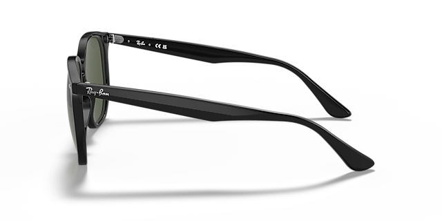 RB4306 Zwart KunststofSunglass Frames van B24, Zijaanzicht