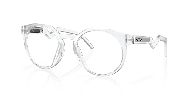 HSTN Mat helder KunststofEyeglass Frames van B24, Hoekweergave