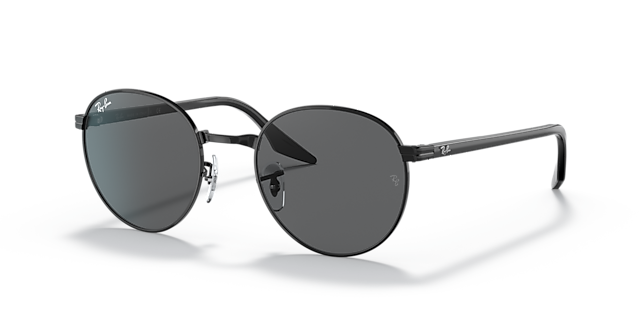 RB3691 Zwart MetaalSunglass Frames van B24, Hoekweergave