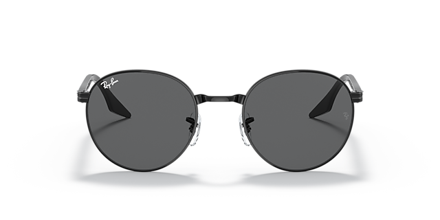 RB3691 Zwart MetaalSunglass Frames van B24, Vooraanzicht