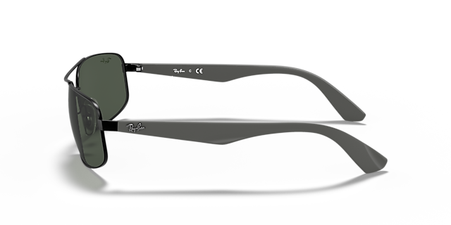 RB3527 Schwarz MetallSunglass Frames von B24, Seitenansicht