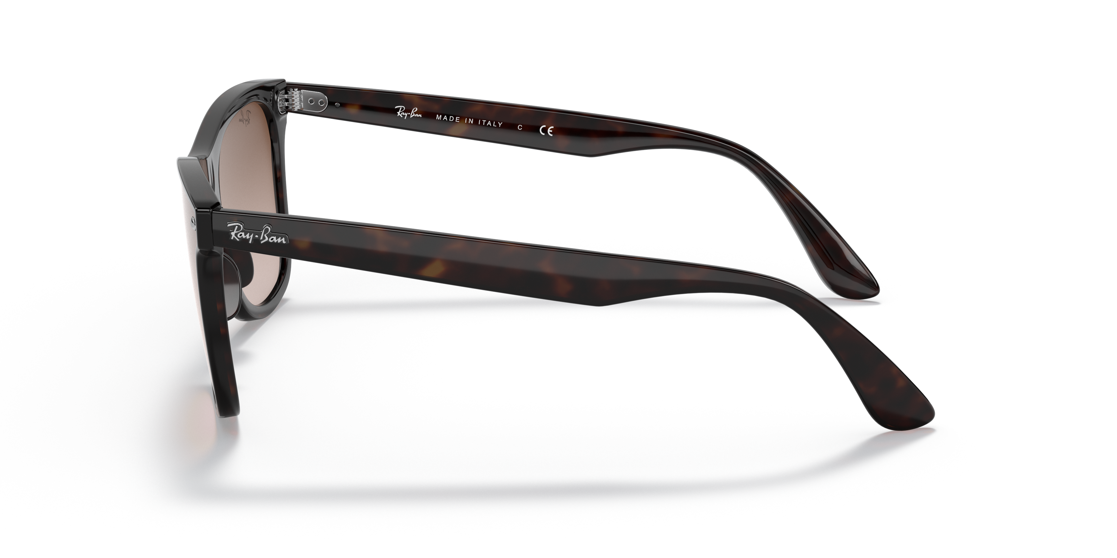 RB4440N Licht Havana KunststofSunglass Frames van B24, Zijaanzicht