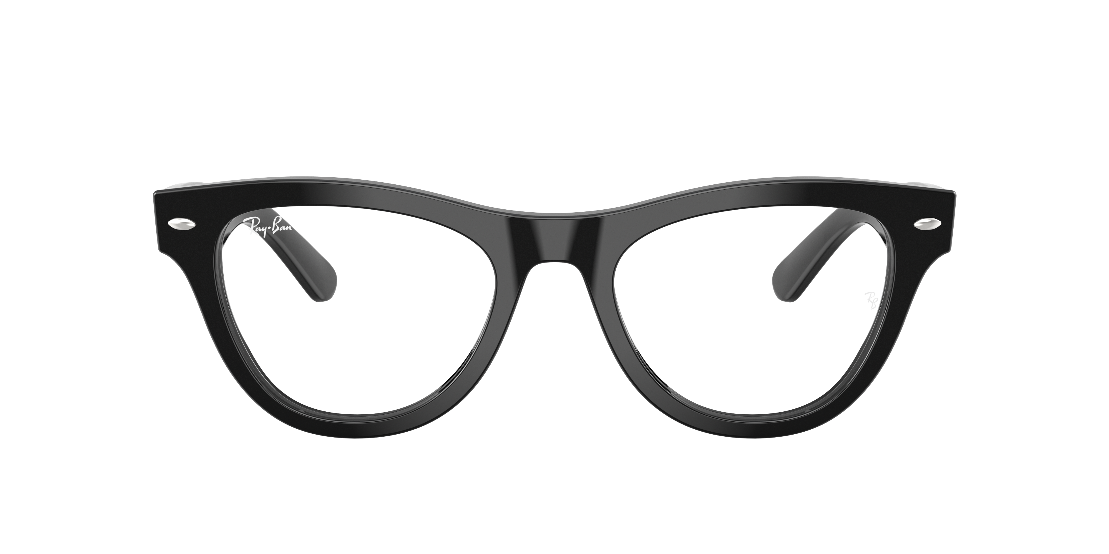 Ray-Ban 8056262489154 Schwarz/black/transparent Light Brown, Size: Durchschnittlich