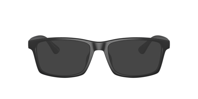 AX3083U Matzwart KunststofEyeglass Frames van B24, met getinte lenzen