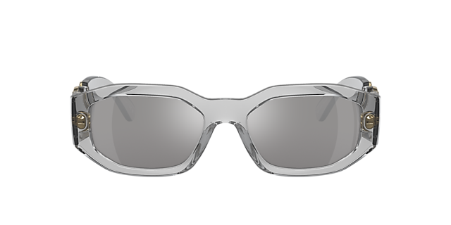 VE4361 Grau transparent KunststoffSunglass Frames von B24, mit getönten Gläsern