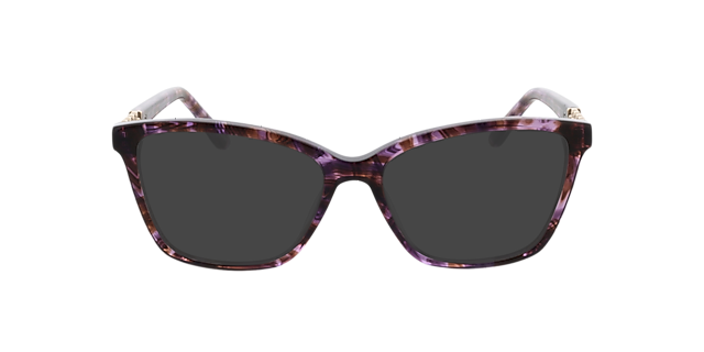 Lisa Lila & Gold AcetatEyeglass Frames von B24, mit getönten Gläsern