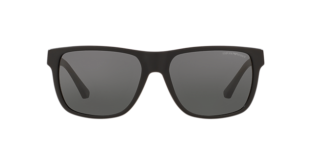 EA4035 Matt Schwarz AcetatSunglass Frames von B24, Vorderansicht