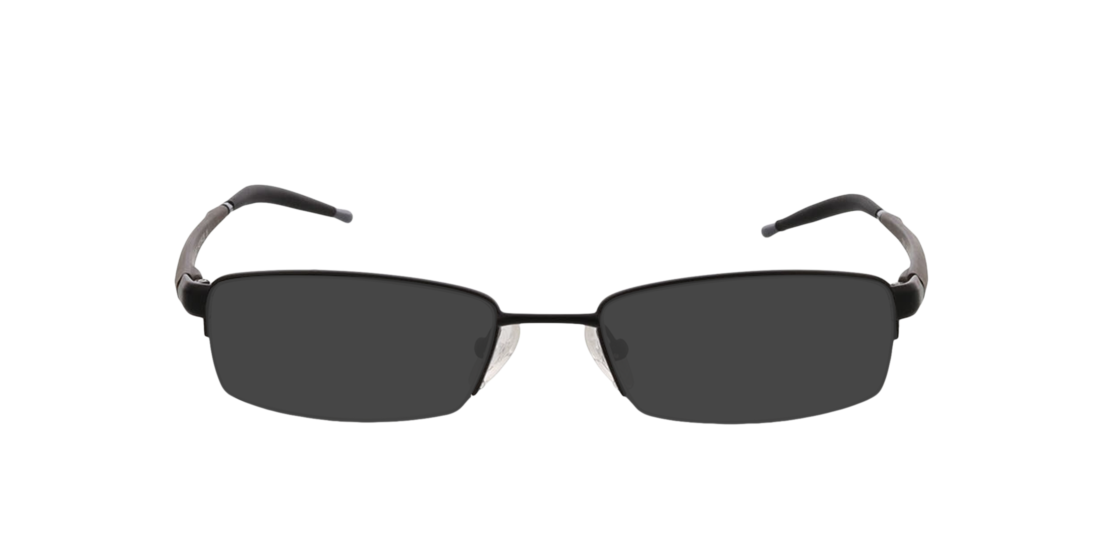 Brasilia Zwart  &  bruin grijs MetaalEyeglass Frames van B24, met getinte lenzen