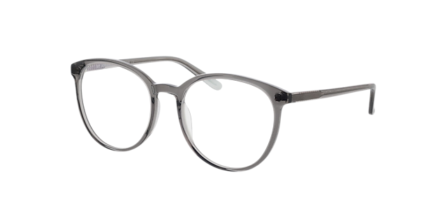 New York Grau AcetatEyeglass Frames von B24, Dreiviertelansicht