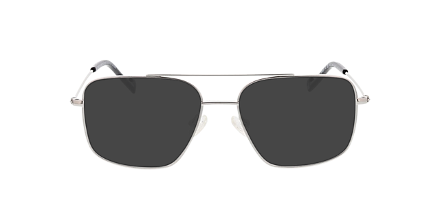 Detroit Zilver MetaalEyeglass Frames van B24, met getinte lenzen