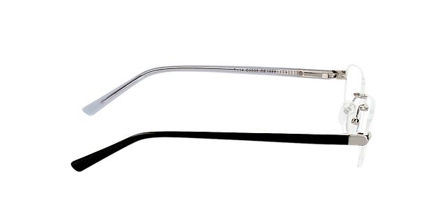 Bristol Zilver & zwart MetaalEyeglass Frames van B24, Zijaanzicht