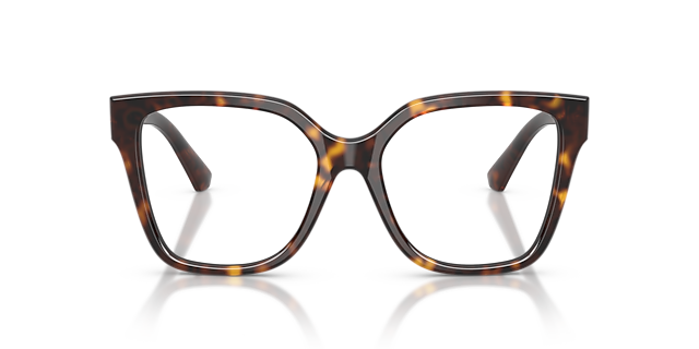 BE2443 Dunkelhavana AcetatEyeglass Frames von B24, Vorderansicht