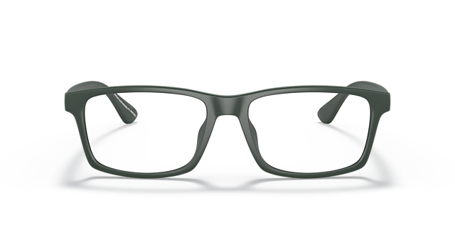 AX3083U Matte Green KunststoffEyeglass Frames von B24, Vorderansicht