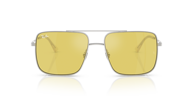 RB3758 Silber MetallSunglass Frames von B24, Vorderansicht