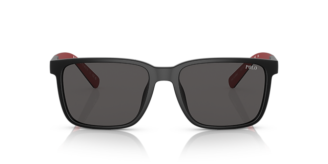 PH4189U Matzwart KunststofSunglass Frames van B24, Vooraanzicht