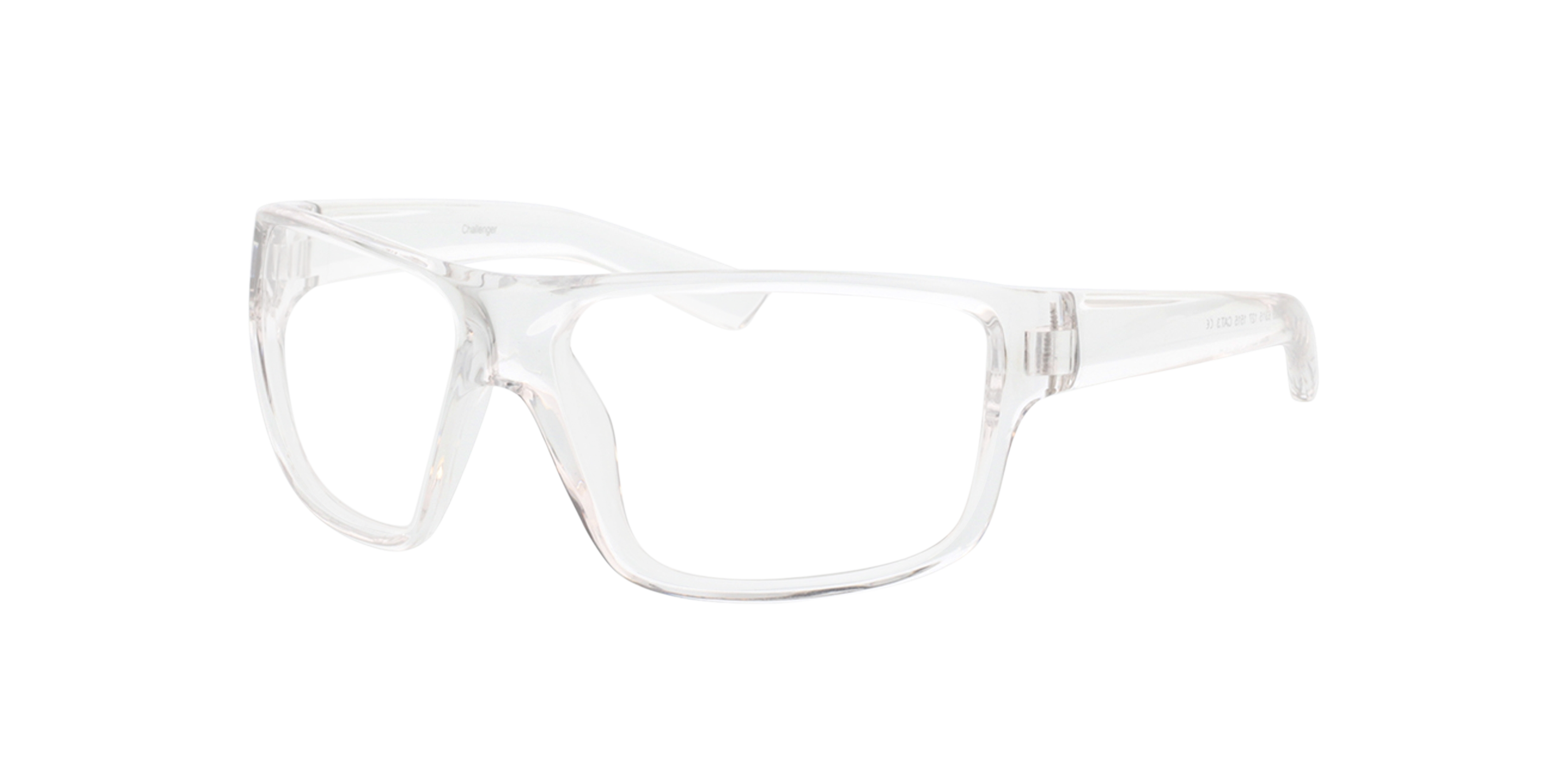 Challenger Kristal KunststofEyeglass Frames van B24, Hoekweergave