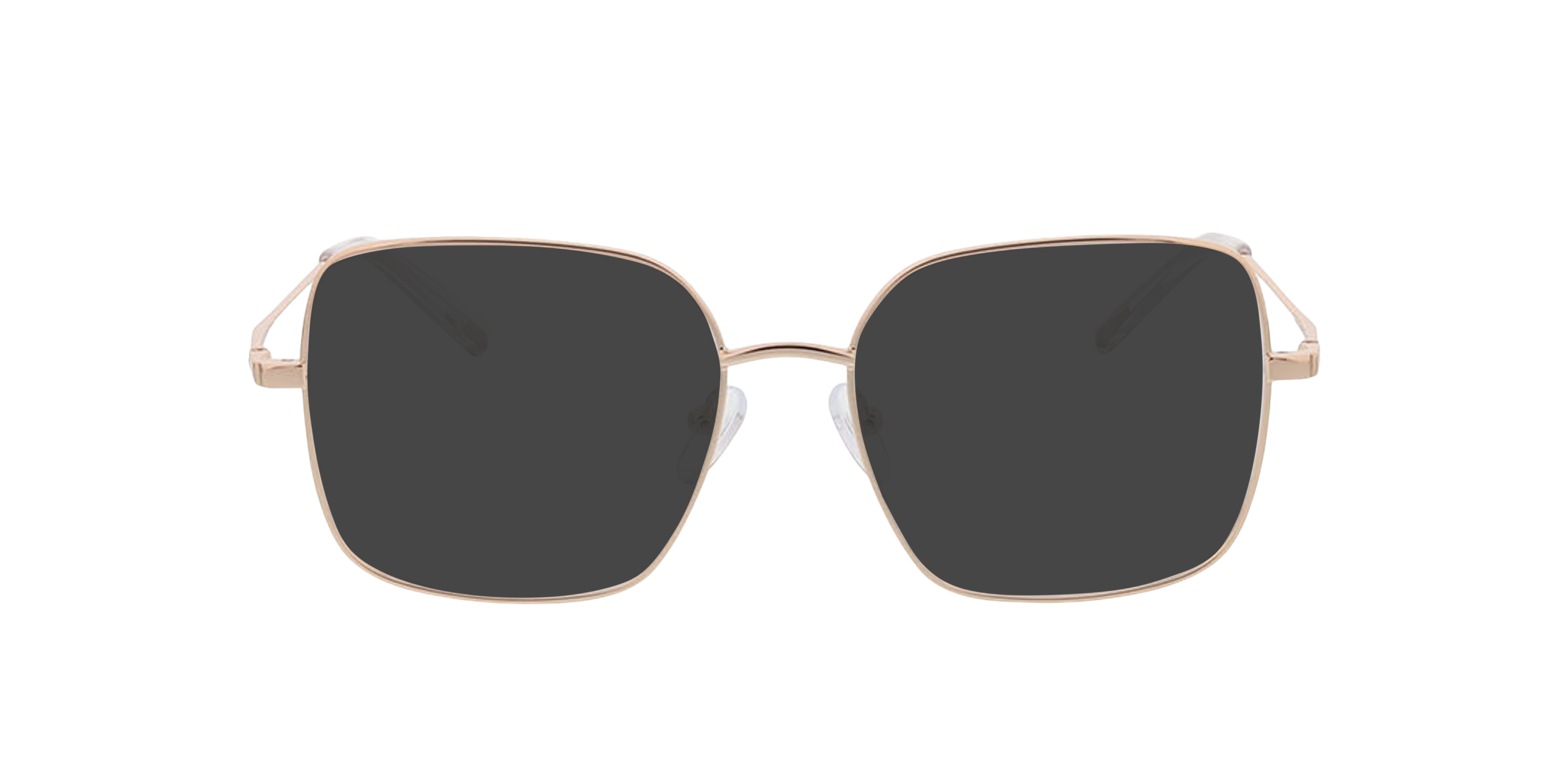 Carrie Roségold MetallEyeglass Frames von B24, mit getönten Gläsern