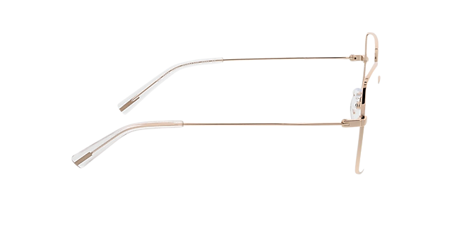 Carrie Roségoud MetaalEyeglass Frames van B24, Zijaanzicht