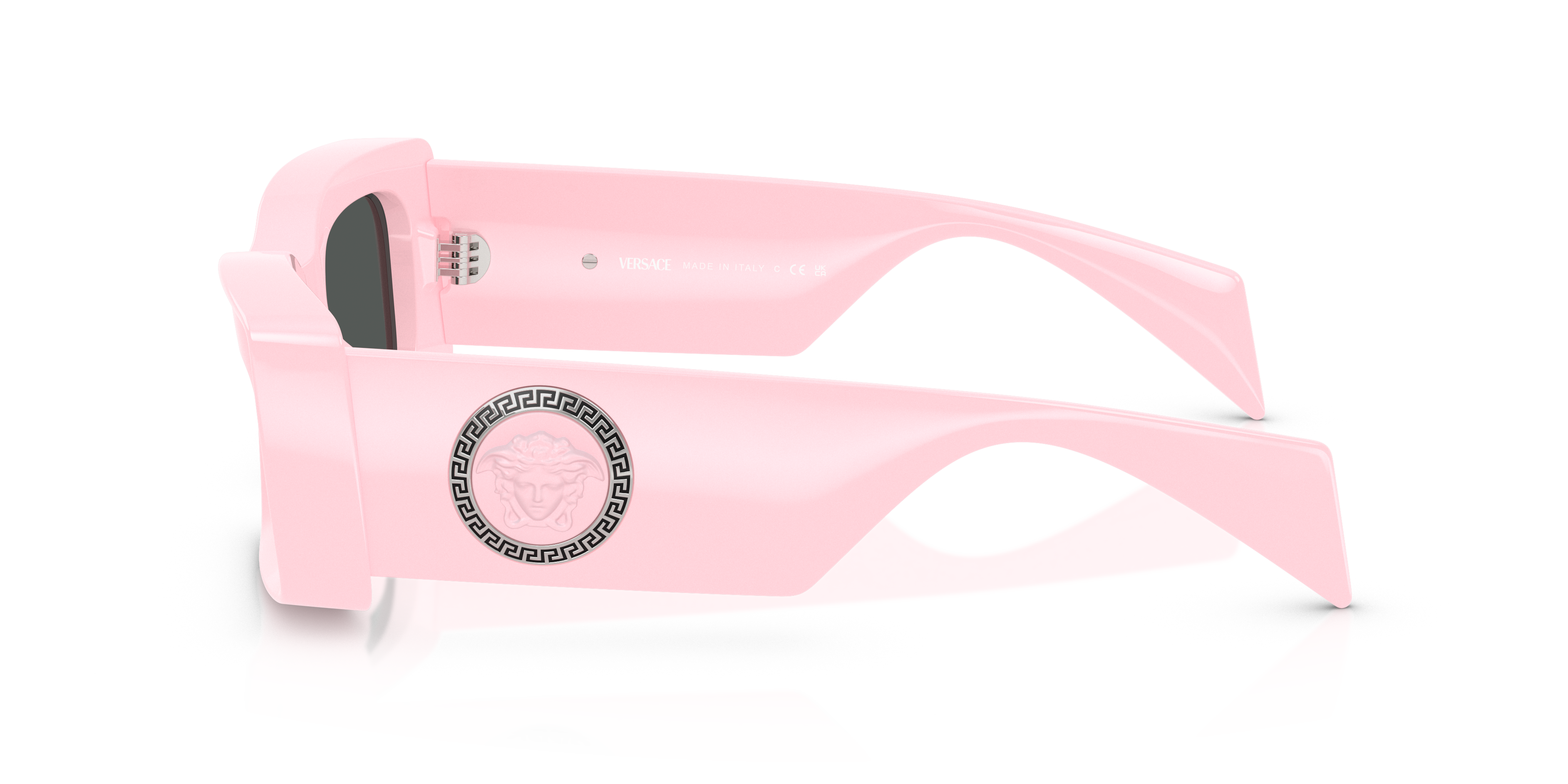 VE4474U Rosa KunststoffSunglass Frames von B24, Seitenansicht