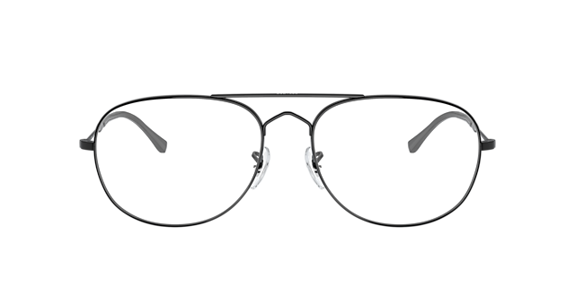 RB3735V Schwarz MetallEyeglass Frames von B24, Vorderansicht