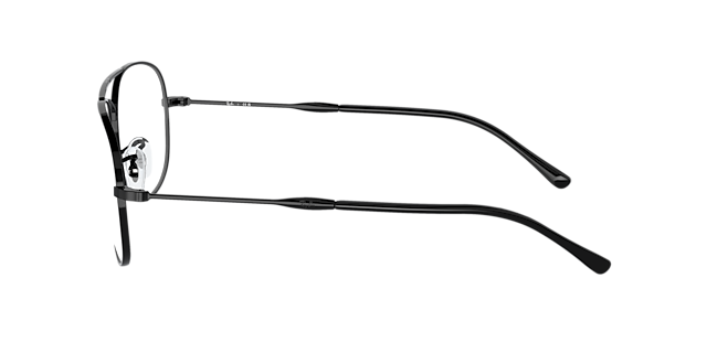 RB3735V Schwarz MetallEyeglass Frames von B24, Seitenansicht