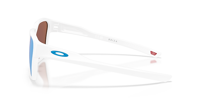 Briza Matt Weiß KunststoffSunglass Frames von B24, Seitenansicht