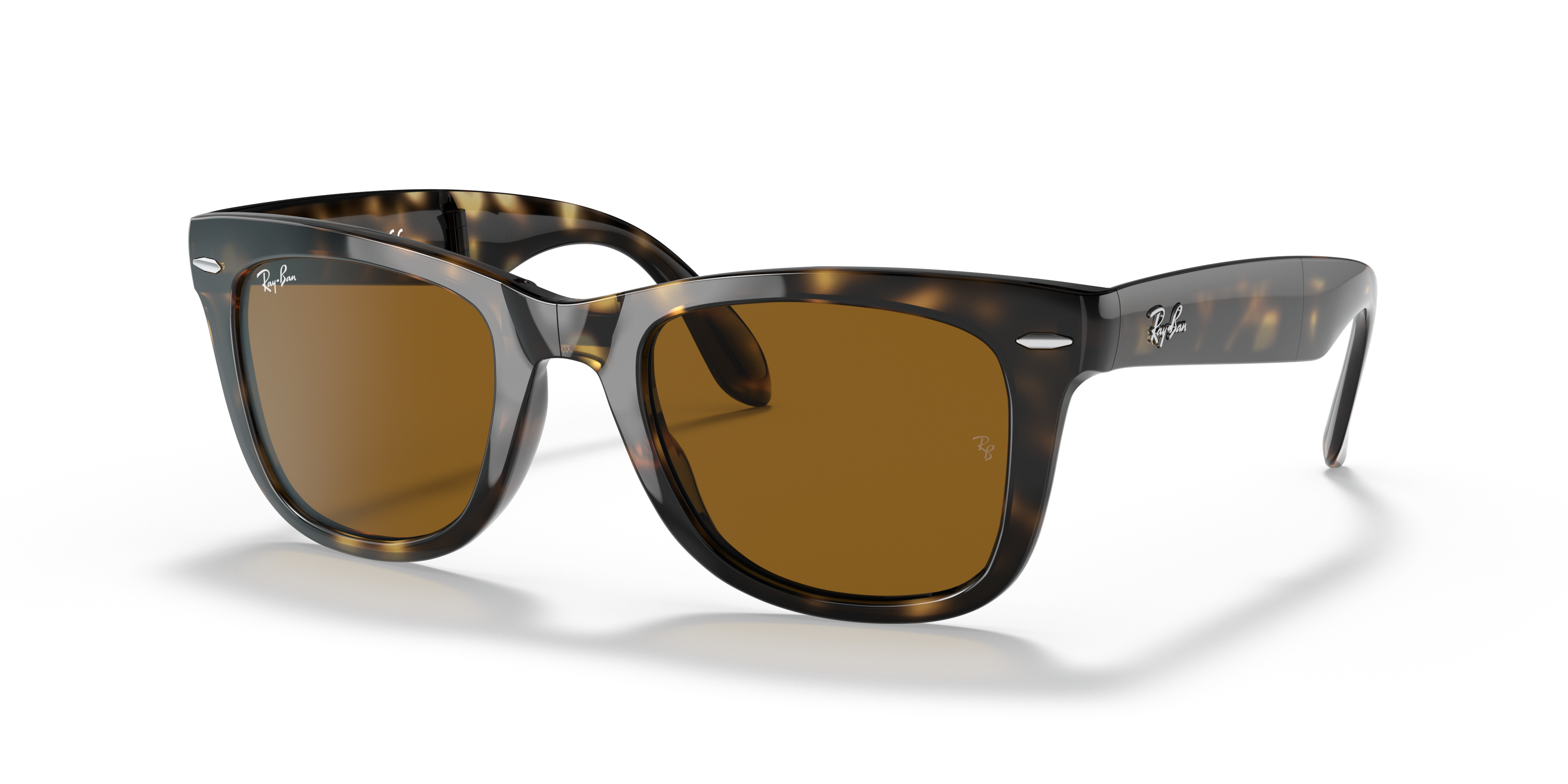 RB4105 Hellhavana KunststoffSunglass Frames von B24, Dreiviertelansicht