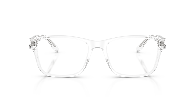 EA3239 Glanzend Kristal AcetaatEyeglass Frames van B24, Vooraanzicht