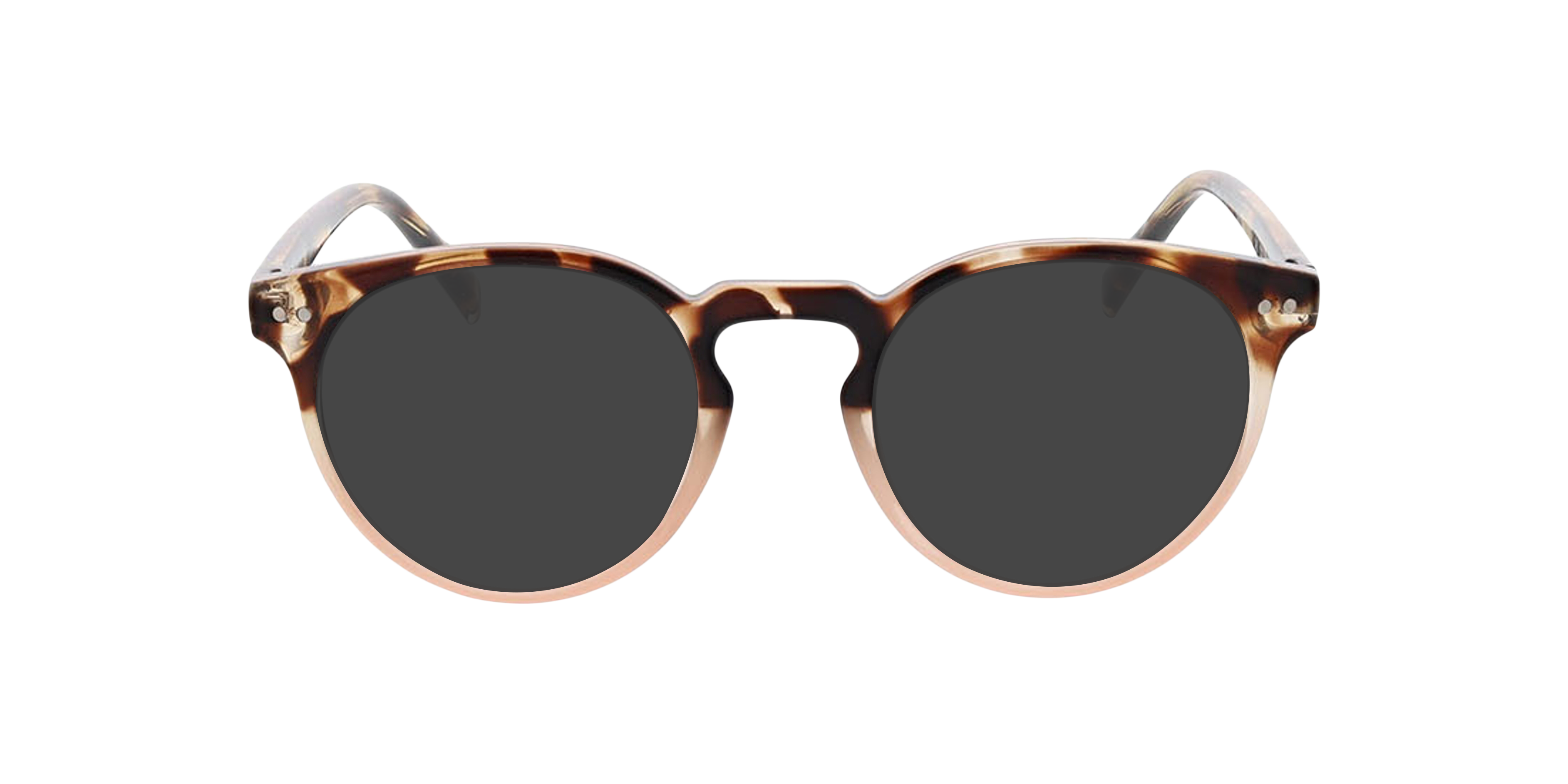 San Jose Havana  &  Crystal Pink KunststoffEyeglass Frames von B24, mit getönten Gläsern