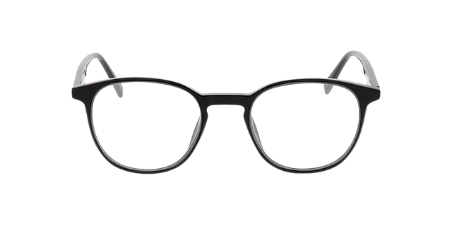 Stanford Schwarz KunststoffEyeglass Frames von B24, Vorderansicht