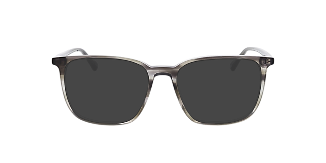 Pennsylvania Gradient Crystal Grey AcetaatEyeglass Frames van B24, met getinte lenzen