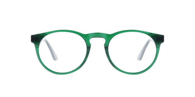 Steven S. Crystal Emerald AcetaatEyeglass Frames van B24, Vooraanzicht