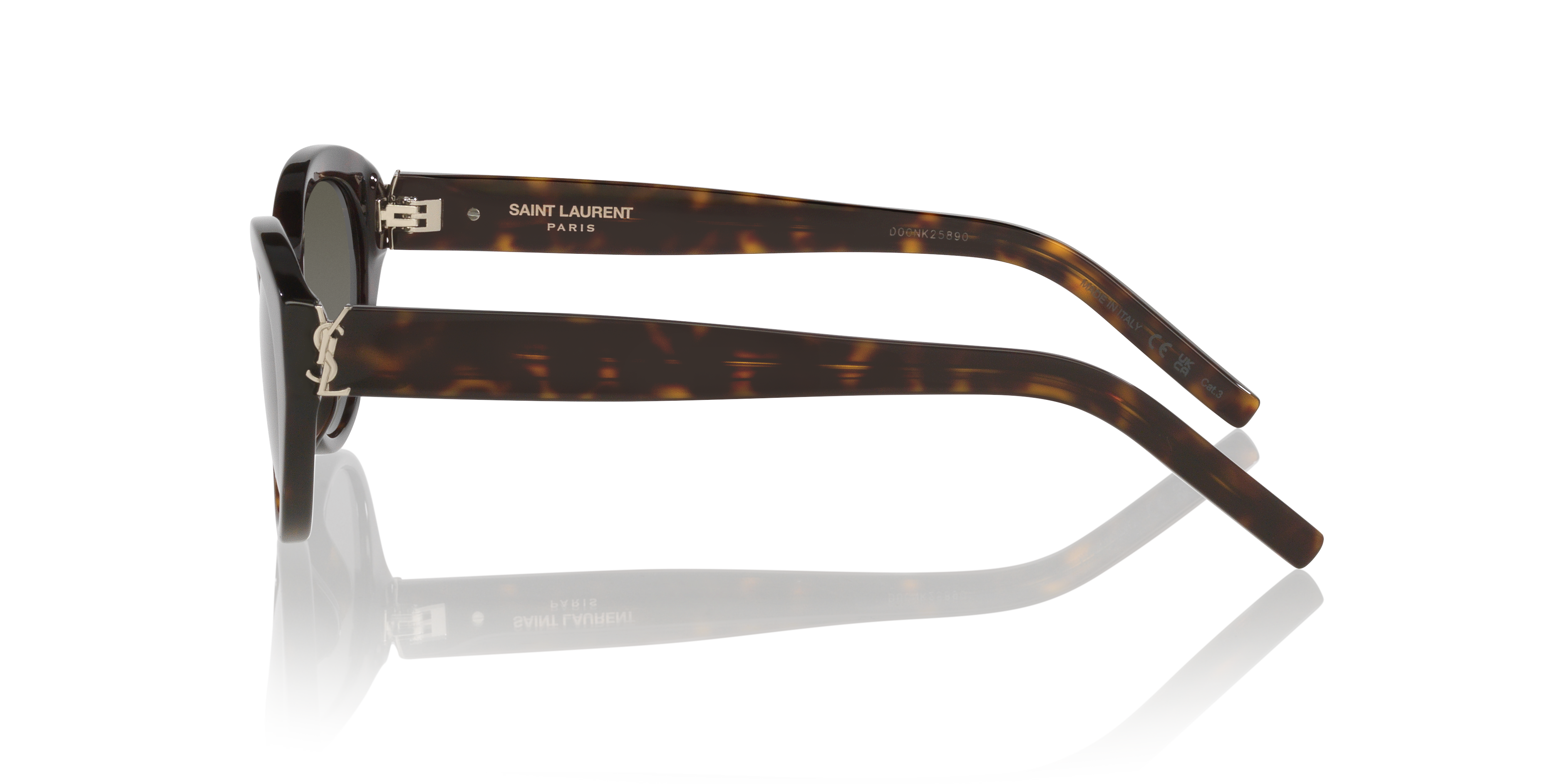 SL M148 Tortoise AcetaatSunglass Frames van B24, Zijaanzicht