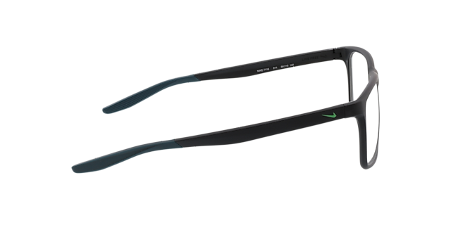 Nike 7116 Zwart KunststofEyeglass Frames van B24, Zijaanzicht