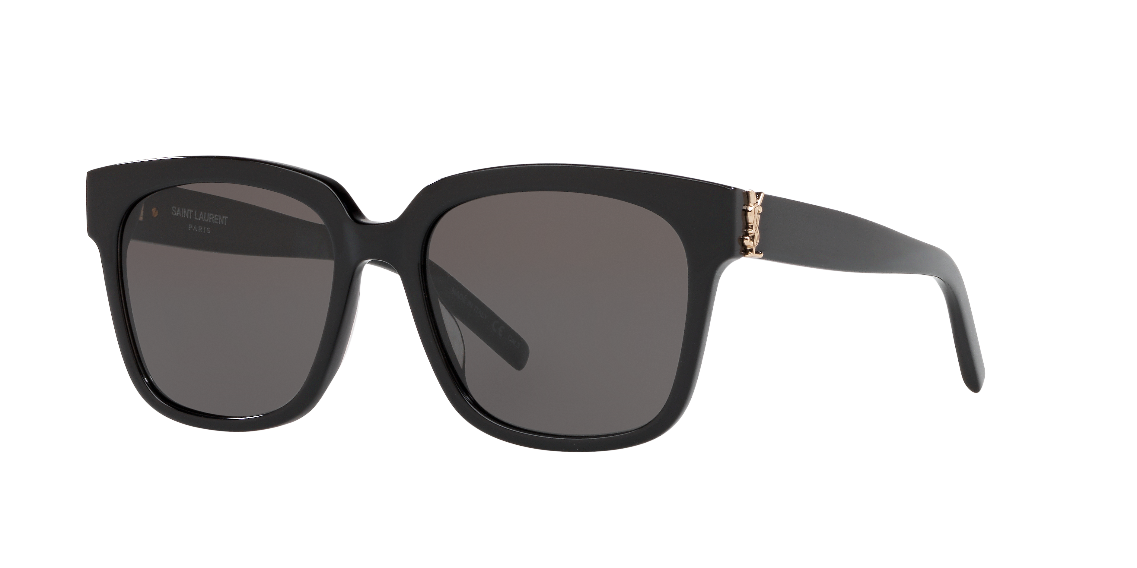 SL M40 Zwart glanzend AcetaatSunglass Frames van B24, Hoekweergave
