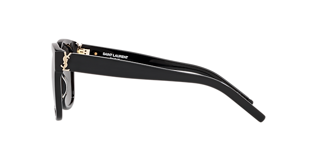 SL M40 Zwart glanzend AcetaatSunglass Frames van B24, Zijaanzicht