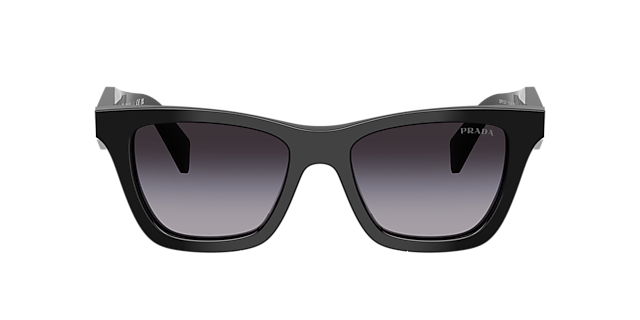 PR C07S Schwarz AcetatSunglass Frames von B24, mit getönten Gläsern